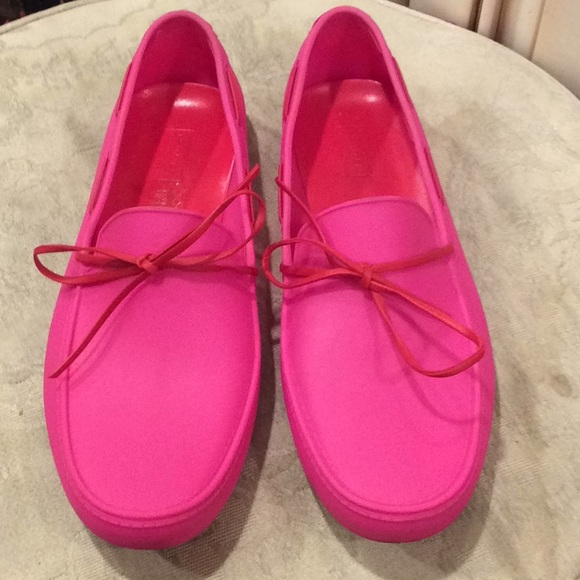 mens pink driving shoes